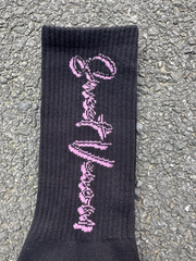 SVE Basic Logo Sock (Pink)