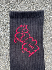 SVE Logo Sock (Red)